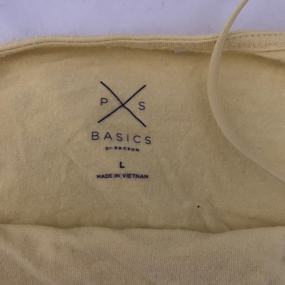 Pacsun yellow crop top SOLD